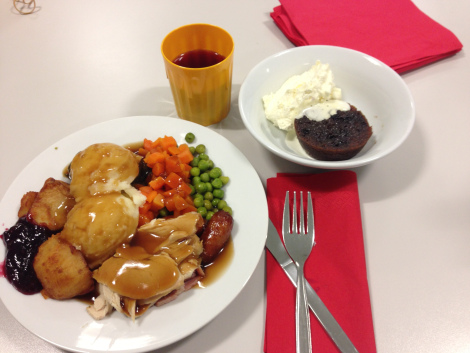 Christmas Lunch at School